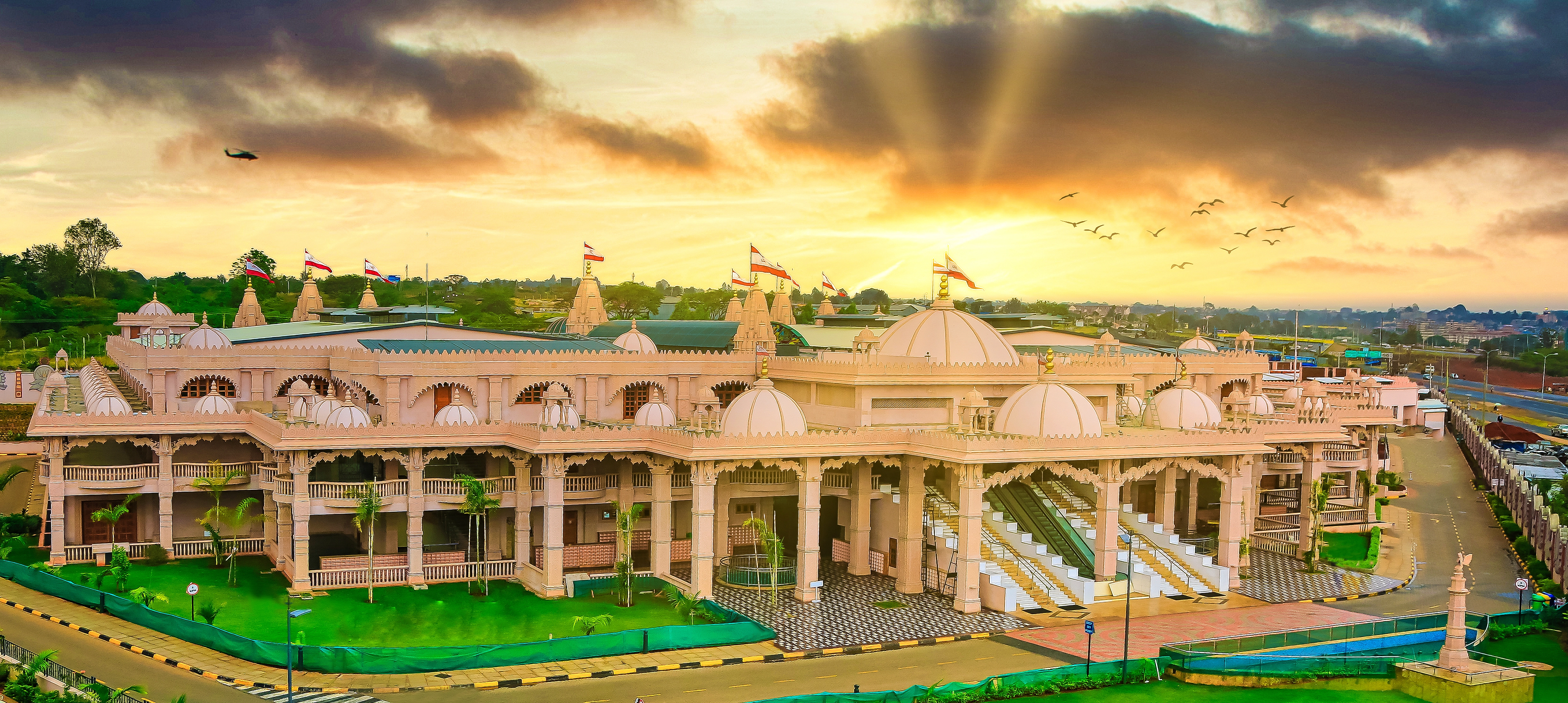 Shree Cutch Satsang Swaminarayan Temple on Langata Road, Nairobi